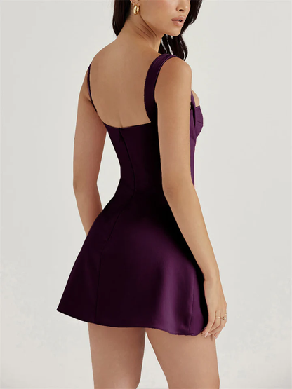 Alicia Purple Dress