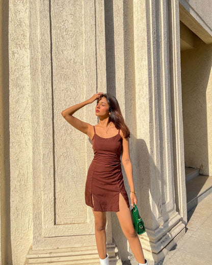 Newd Brown Dress