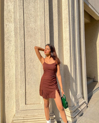 Newd Brown Dress