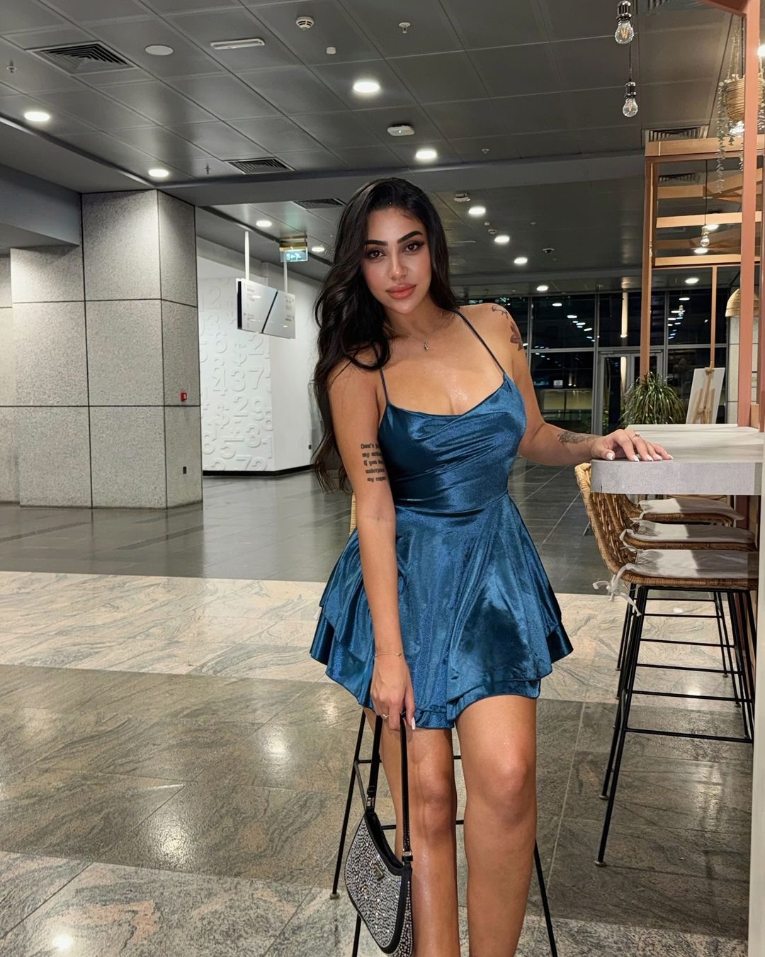 Indigo Short Dress